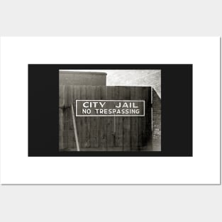 City Jail, 1939. Vintage Photo Posters and Art